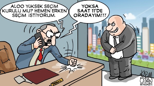 İşte günün karikatürü!